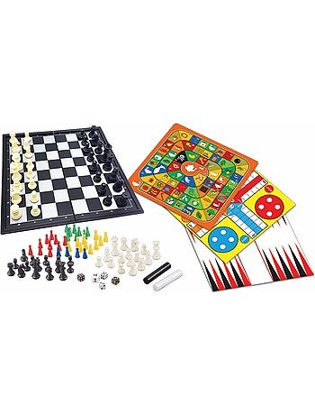 Juegos de mesa magn?ticos conjunto de 8 juegos en 1. Para 2 a 6 jugadores