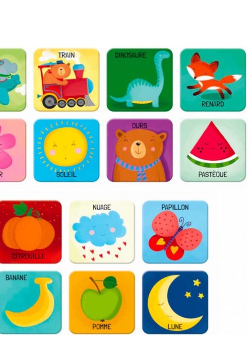 Jugar y aprender, word memo | Sassi Junior - Kiabi