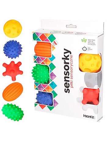 Juguete bebé bolas sensoriales de silicona | sevira kids