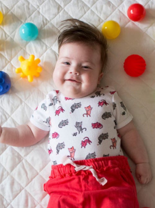 Juguete bebé bolas sensoriales de silicona | sevira kids - Kiabi