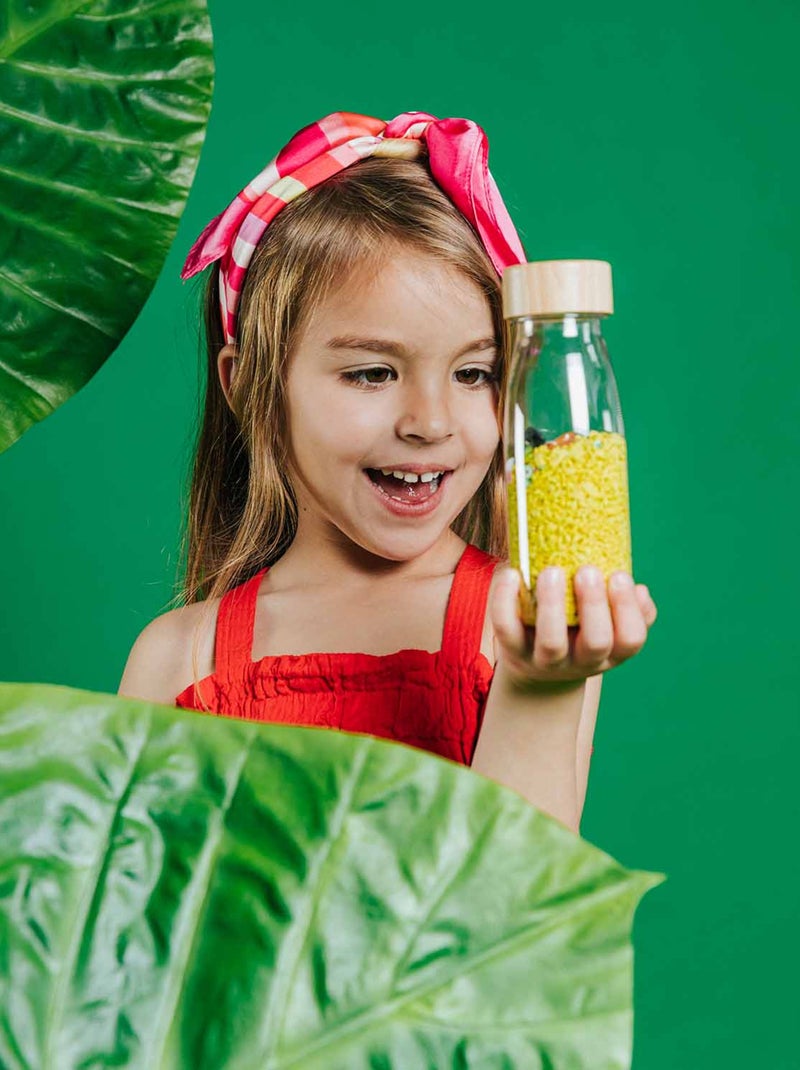 Juguete bebé botella sensorial move | Petit Boum Amarillo - Kiabi