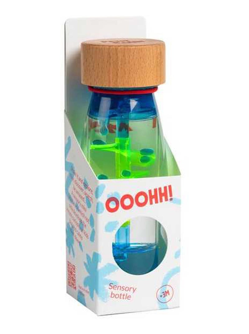 Juguete bebé botella sensorial move | Petit Boum Azul - Kiabi