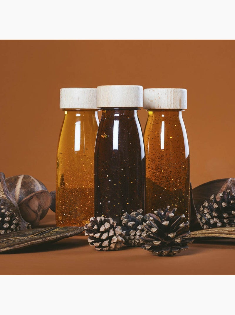 Juguete bebé botella sensorial move | petit boum Marrón chocolate - Kiabi