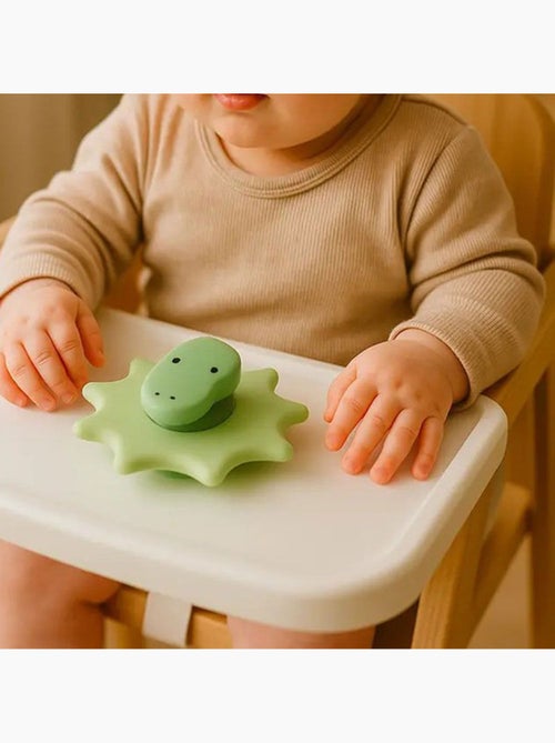 Juguete bebé spinner con ventosa dinosaurio | Little L - Kiabi Juguete bebé spinner con ventosa dinosaurio | Little L - Kiabi