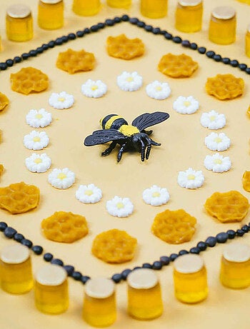 Juguete botella sensorial para bebé con sonido | Petit Boum