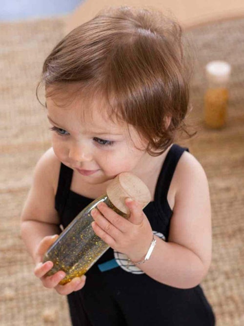 Juguete botella sensorial para bebé con sonido | Petit Boum - Kiabi