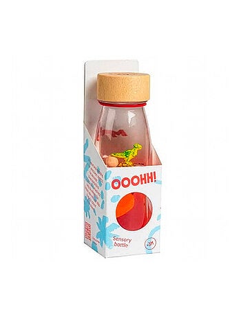 Juguete botella sensorial para bebé con sonido | Petit Boum