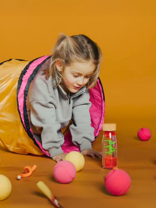 Juguete botella sensorial para bebé con sonido | Petit Boum - Kiabi