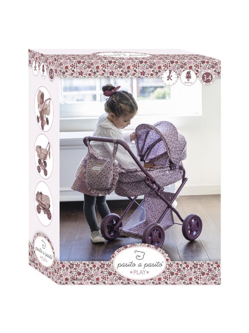 Juguete cochecito para muñeca tipo landó | Pasito a pasito - Kiabi