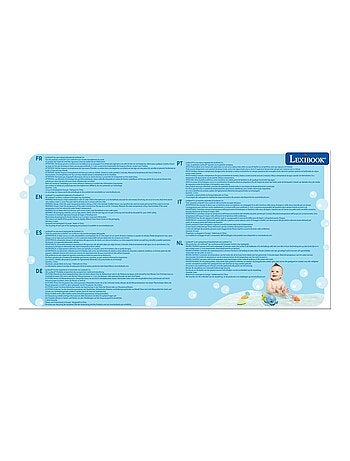 Juguete de baño con pulverizador de agua, forma de elefante