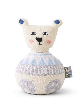 Juguete de estimulación culbuto en algodón para bebé - SEVIRA KIDS