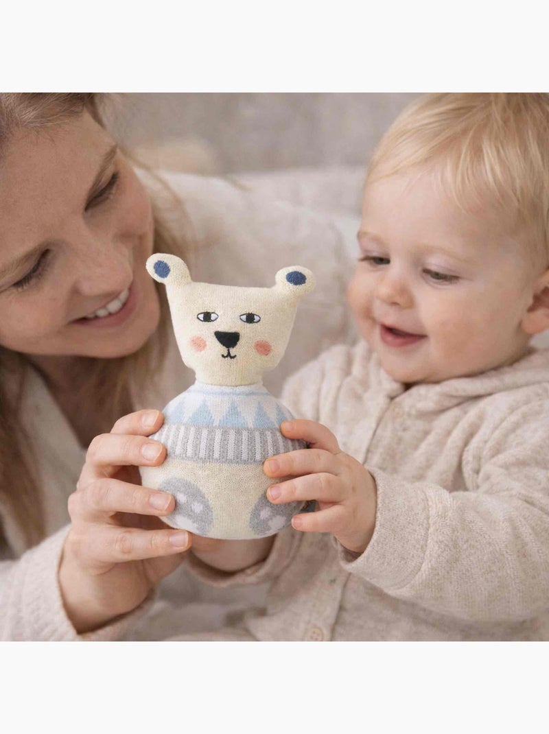 Juguete de estimulación culbuto en algodón para bebé | SEVIRA KIDS Crudo - Kiabi