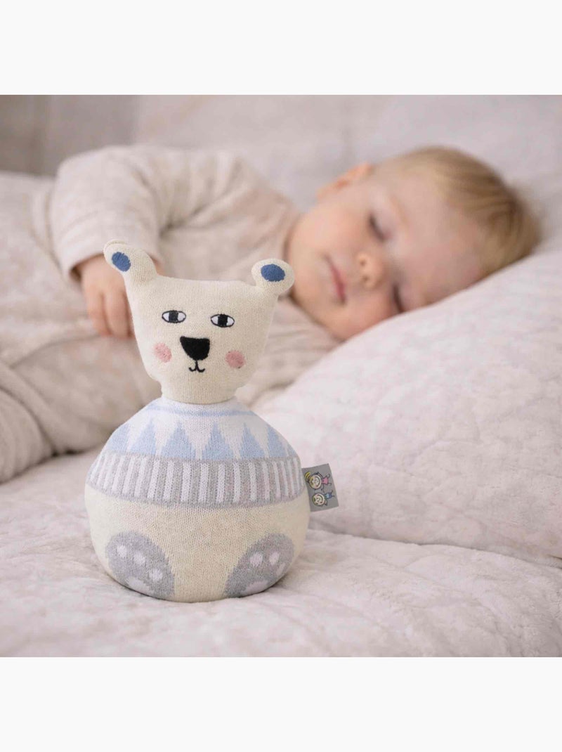 Juguete de estimulación culbuto en algodón para bebé | SEVIRA KIDS Crudo - Kiabi