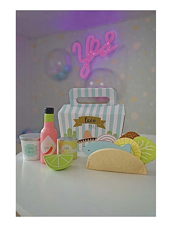 Juguete de madera - dinette - set de tacos | JaBaDaBaDo