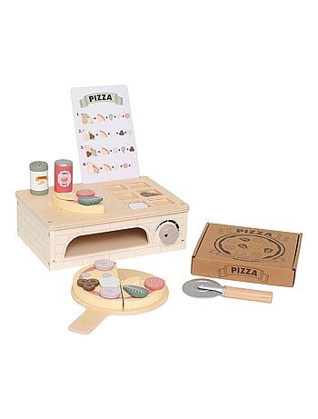 Juguete de madera - horno de pizza | JaBaDaBaDo