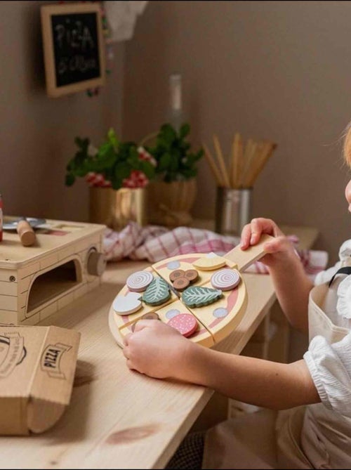 Juguete de madera - horno de pizza | JaBaDaBaDo - Kiabi