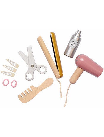 Juguete de madera - set cinturón de peluquero | JaBaDaBaDo