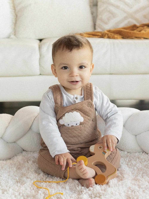 Juguete de madera bebé de arrastre - Kiabi