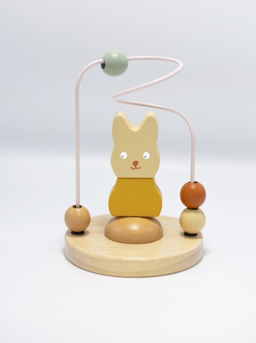 Juguete de madera laberinto de cuentas - Kiabi