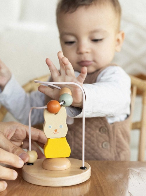 Juguete de madera laberinto de cuentas - Kiabi