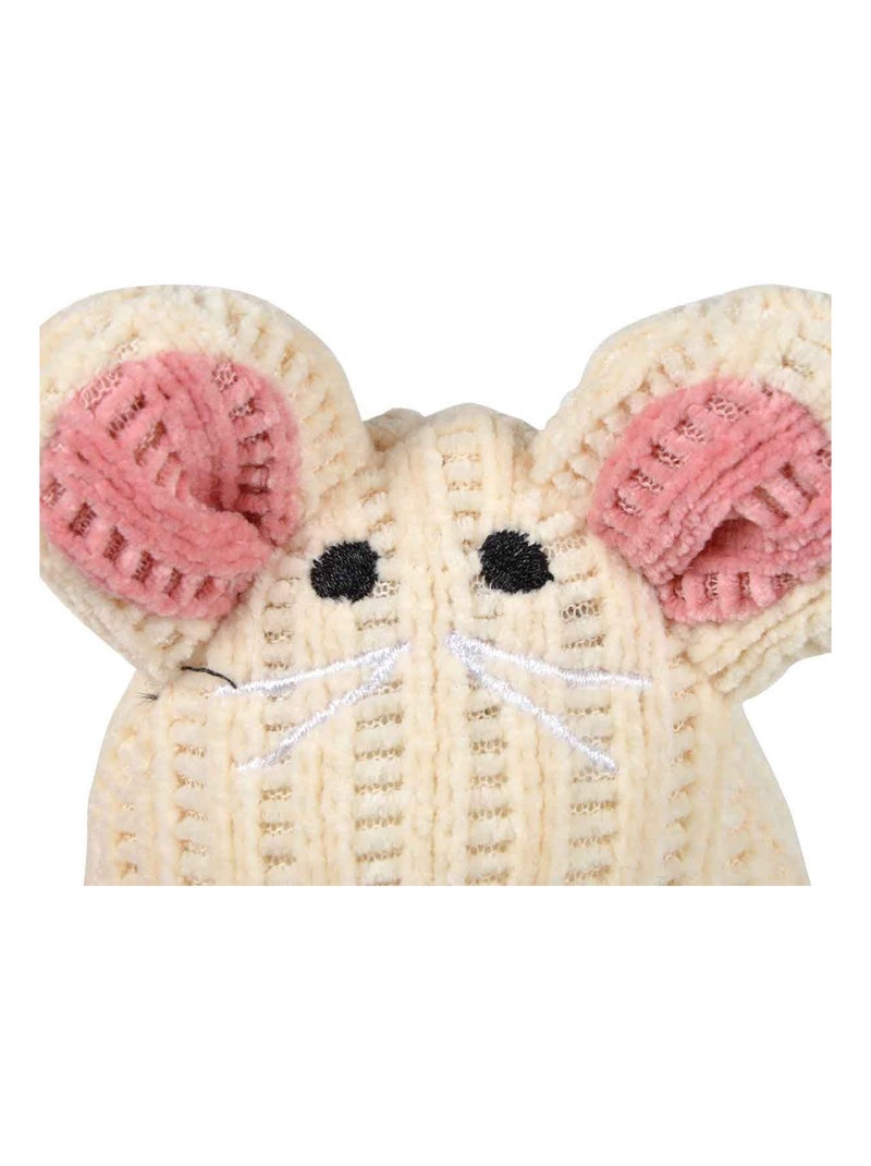 Juguete de peluche ratón para gato Rosa - Kiabi