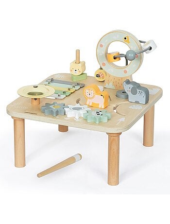 Juguete educativo Montessori madera animales Mamabrum