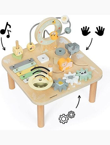 Juguete educativo Montessori madera animales Mamabrum