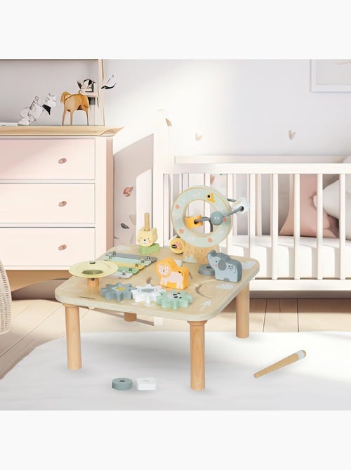 Juguete educativo Montessori madera animales Mamabrum - Kiabi