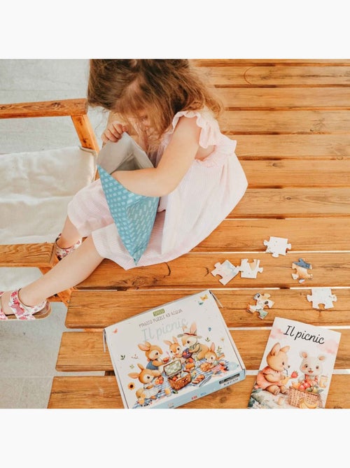 Juguete infantil rompecabezas mágico de agua para colorear reutilizable | Sassi Junior - Kiabi