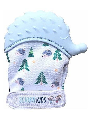Juguete mordedor de silicona para bebé tipo manopla | sevira kids