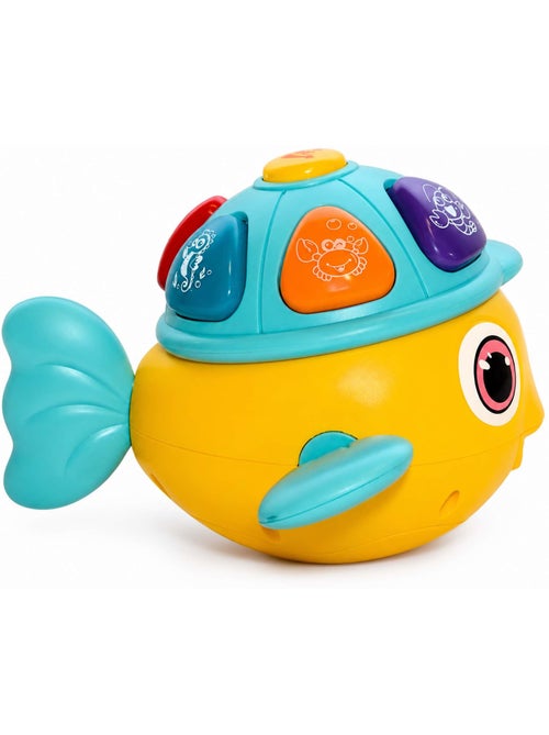 Juguete musical para bebé pez payaso con sonidos y luces | bo jungle - Kiabi Juguete musical para bebé pez payaso con sonidos y luces | bo jungle - Kiabi
