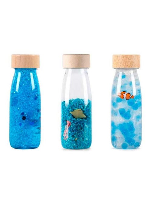 Juguete para bebé pack de 3 botellas sensoriales | Petit Boum - Kiabi