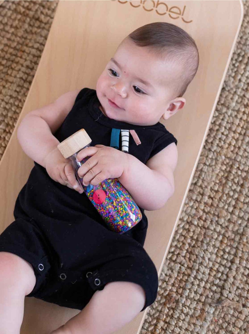 Juguete para bebé pack de 3 botellas sensoriales | Petit Boum Verde - Kiabi