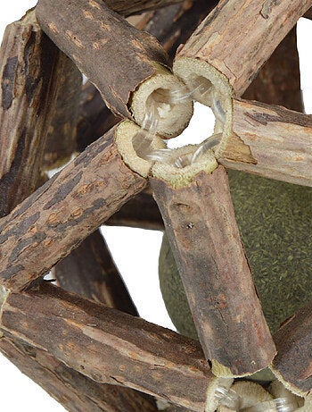 Juguete pelota para gato con hierba gatera