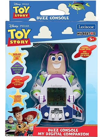 juguete Story Mi consola BestE® con pantalla LCD que incluye 3 juegos del universo juguete Story