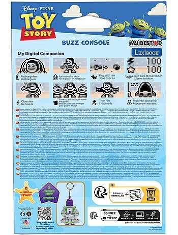 juguete Story Mi consola BestE® con pantalla LCD que incluye 3 juegos del universo juguete Story