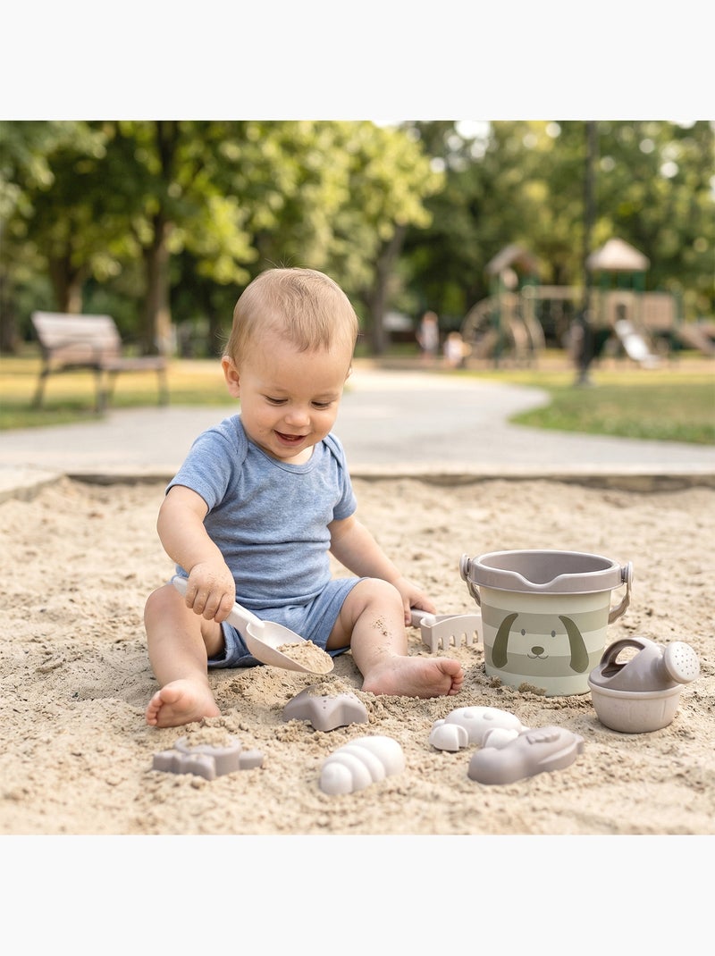 Juguetes de playa infantiles en paja de trigo | Walking Mum Beige - Kiabi