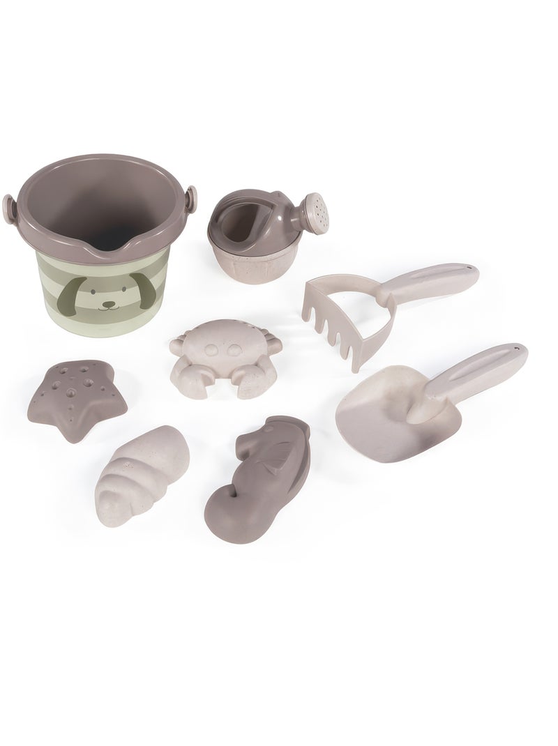 Juguetes de playa infantiles en paja de trigo | Walking Mum Beige - Kiabi