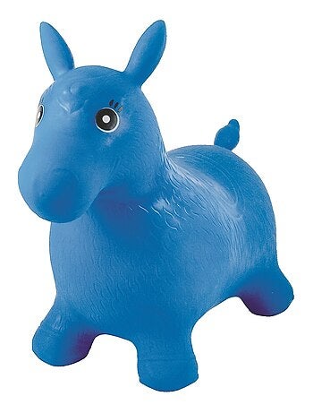 Jumping Poney hinchable con peluche
