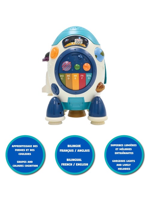 Jupiter, mi cohete interactivo bilingüe (FR/EN). - Kiabi