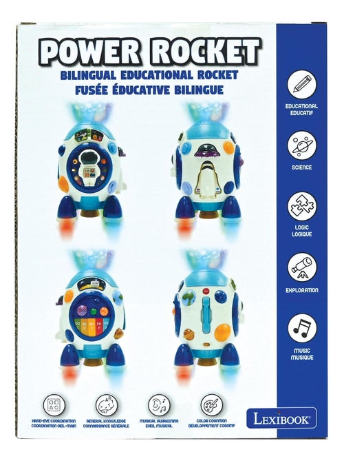 Jupiter, mi cohete interactivo bilingüe (FR/EN). - Kiabi