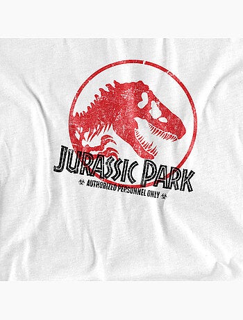Jurassic Park - Camiseta Vintage para Hombre