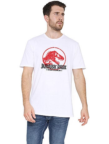 Jurassic Park - Camiseta Vintage para Hombre
