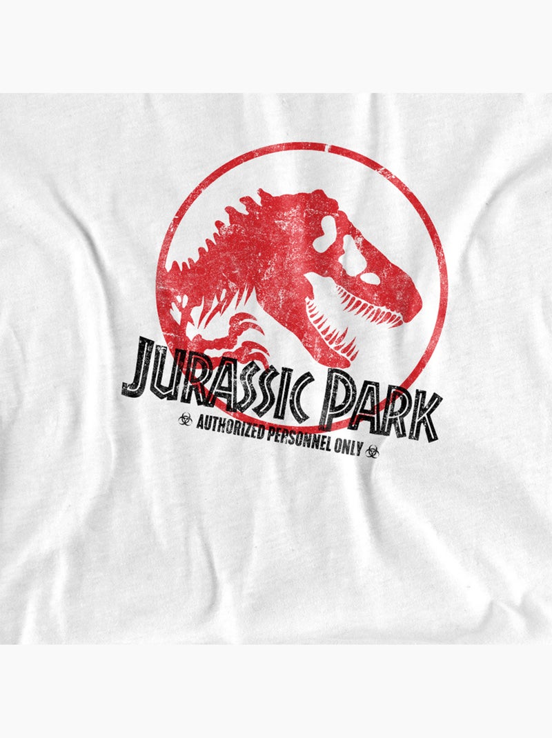 Jurassic Park - Camiseta Vintage para Hombre Blanco - Kiabi