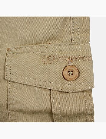 Just Emporio - Bermuda hombre de estilo cargo casual