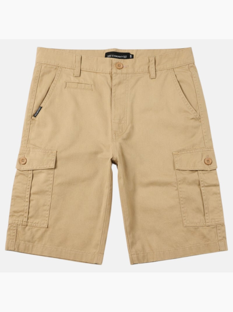 Just Emporio - Bermuda hombre de estilo cargo casual Beige - Kiabi