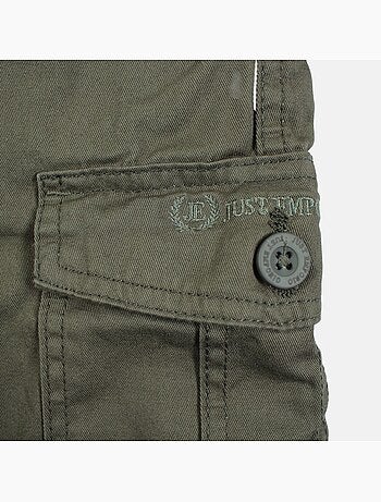 Just Emporio - Bermuda hombre de estilo cargo casual