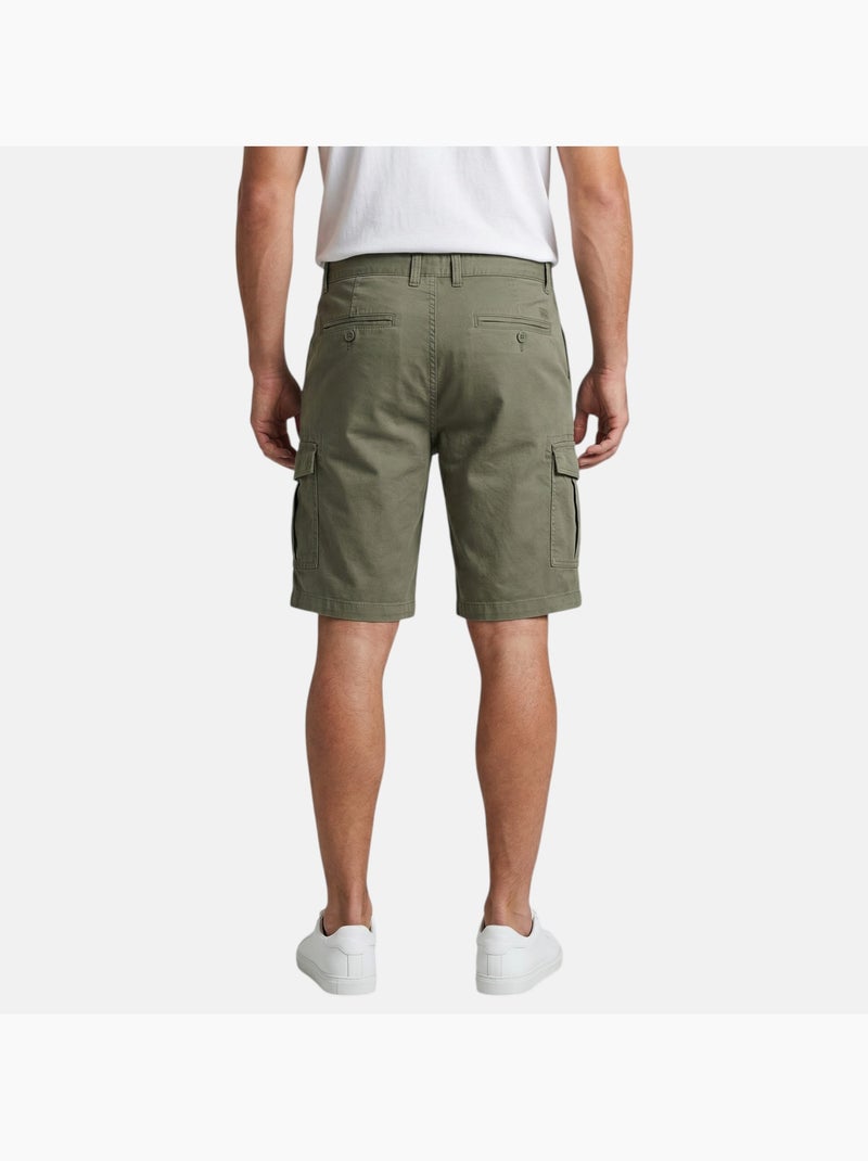 Just Emporio - Bermuda hombre de estilo cargo casual Caqui - Kiabi