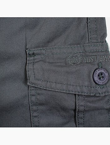 Just Emporio - Bermuda hombre de estilo cargo casual