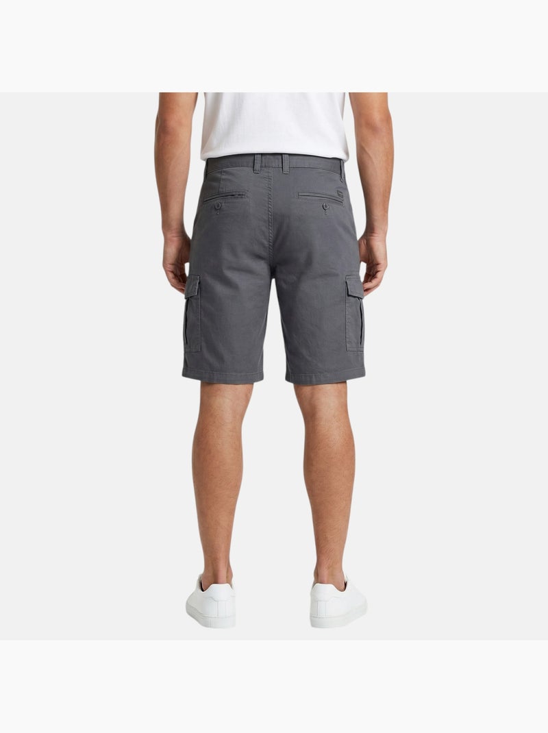 Just Emporio - Bermuda hombre de estilo cargo casual Gris - Kiabi